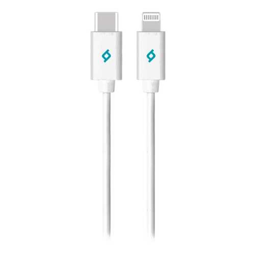 Кабель TEC Type-C 1.0m White