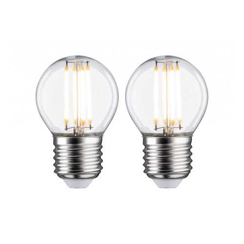 LED Fil 2er Tropfen 470lm E27 klar 4W 28640