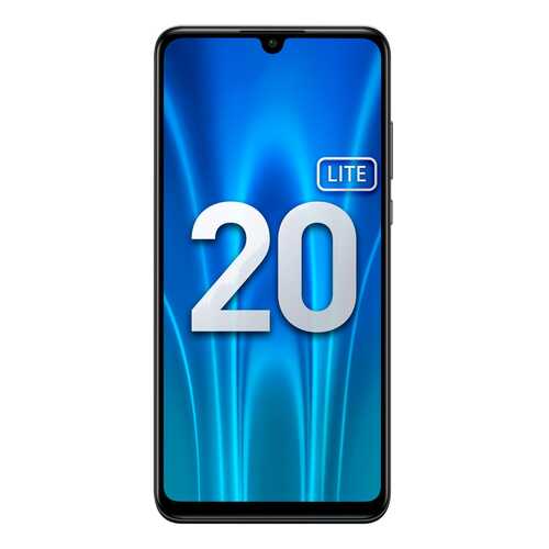 Смартфон Honor 20 Lite 4+128Gb Midnight Black (MAR-LX1H)