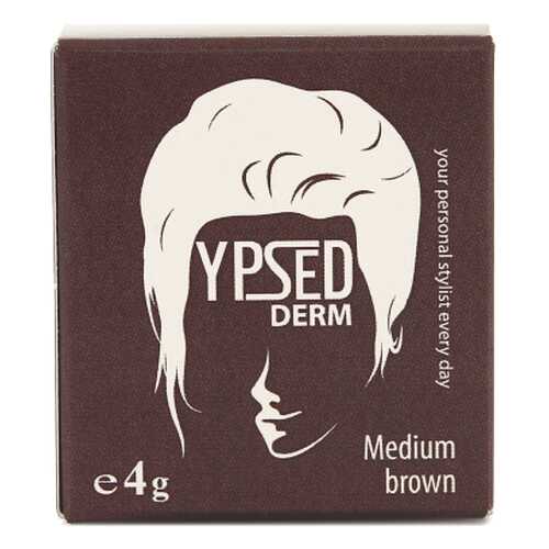 Пудра-камуфляж для волос YpsedDerm Мedium brown (средне-коричневый), 4 гр