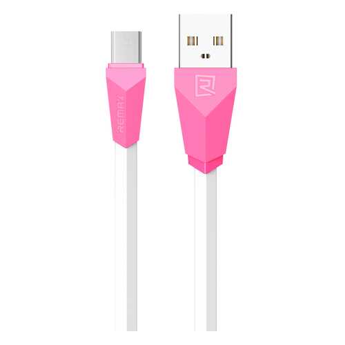 Кабель Remax rc-030m microUSB 1м Pink
