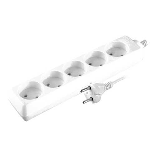 Удлинитель Volsten S 5x5, 5 розеток, 5 м, White
