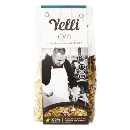 Крупа ассорти Yelli суп с грибами и мелкой пастой 250 г