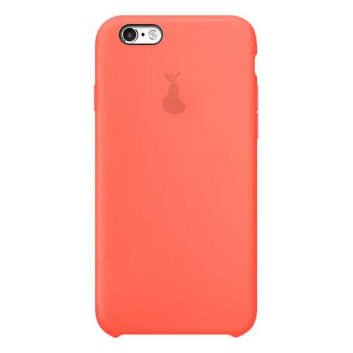 Чехол Silicone Case для iPhone 6 Plus/6S Plus, оранжевый, SCIP6SP-02-CORA