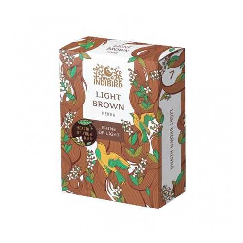 Хна светло-коричневая Indibird (Light Brown Henna) 100 г