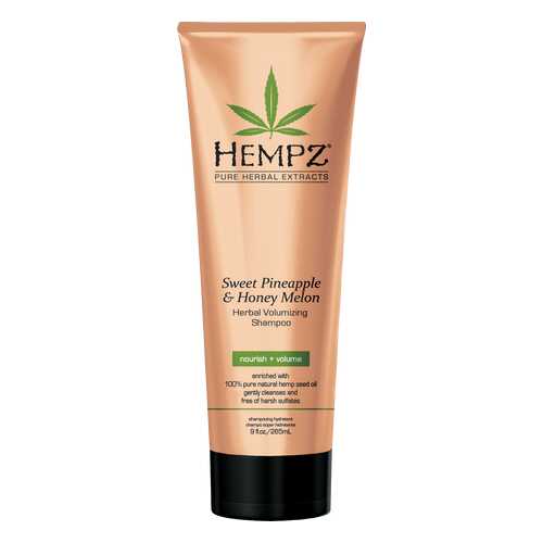 Шампунь Hempz Ананас и Медовая Дыня для придания объёма