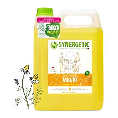 Жидкое мыло Synergetic Полевые цветы 5000 мл