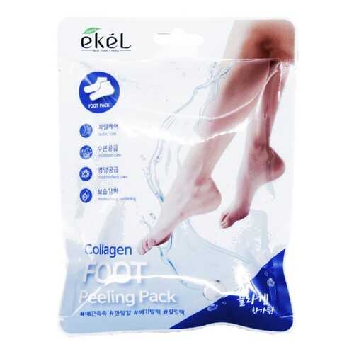 Пилинг-носочки с коллагеном Ekel Collagen Foot Peeling Pack 40 гр