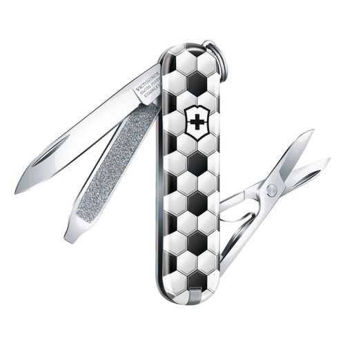 Нож брелок VICTORINOX 0.6223.L2007 World of Soccer - Мир футбола