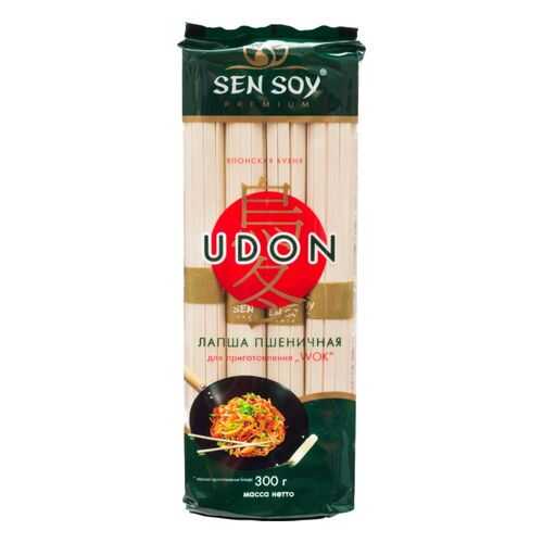 Лапша пшеничная Sen Soy udon premium 300 г