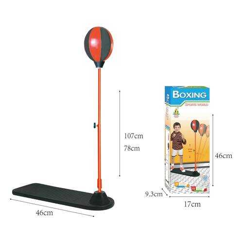 Груша Sport Set YT1780741 107 см, 2 кг, красная/черная