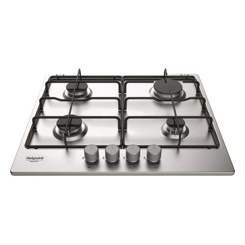Встраиваемая варочная панель газовая Hotpoint-Ariston 642 W/IX/HA EE Silver