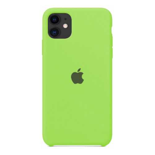 Чехол Silicone Case Lux для iPhone 11 Green