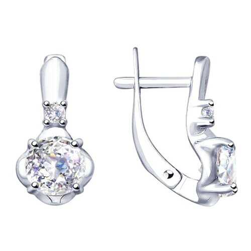 Серьги SOKOLOV из серебра со Swarovski Zirconia 89020111