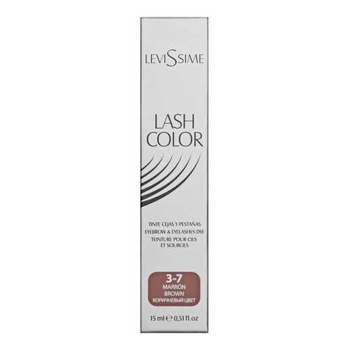 Краска для бровей LeviSsime Lash Color №3.7 Коричневый 15 мл