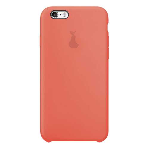 Чехол Silicone Case для iPhone 6/6S, оранжевый, SCIP6S-02-CORA