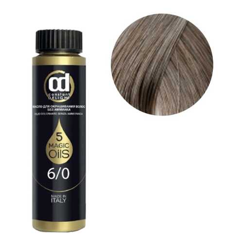Краска для волос Constant Delight Olio Colorante 6/0 Светло-каштановый 50 мл