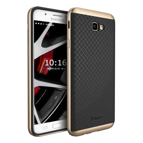Чехол iPaky +PC для Samsung G610F Galaxy J7 Prime (2016) Black/Gold