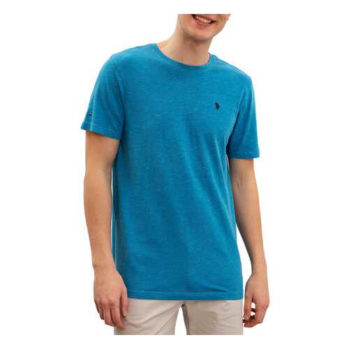 Футболка мужская U.S. POLO Assn. G081SZ0110TOYOIY9 синяя XS