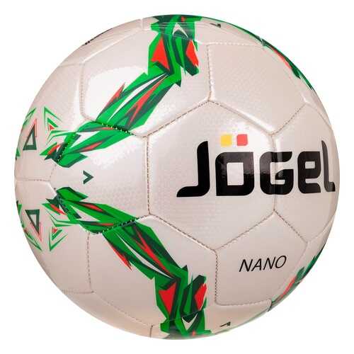 Футбольный мяч Jogel JS-210 Nano №4 white/green