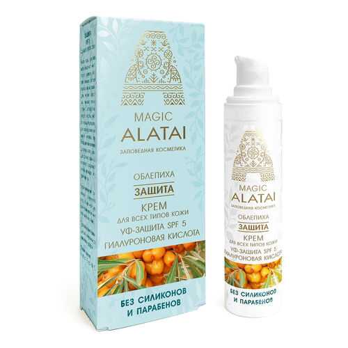 Крем для лица Защита для всех типов кожи Magic Alatai 40 мл