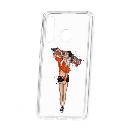 Чехол Kruche Samsung Galaxy A60 2019 Print Лонгборд