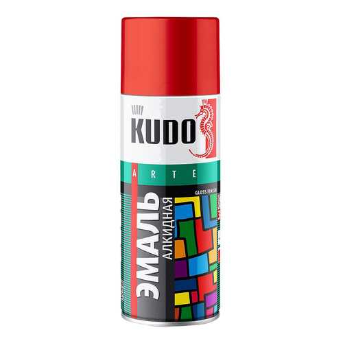 Эмаль универсальная коричневая KUDO ,520 мл
