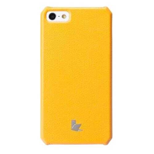 Чехол-накладка Jison Fashion Wallet (JS-IP5-01H80) для iPhone 5/5S/SE (Yellow)