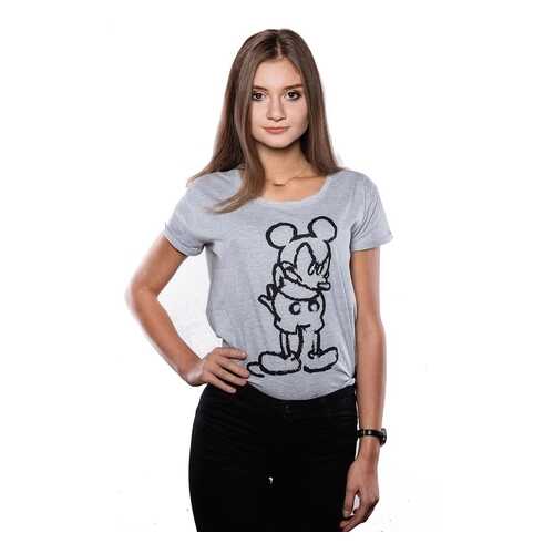 Футболка Good Loot Disney Angry Mickey, серый, L INT