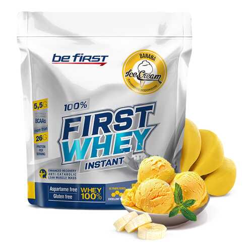 Be First First Whey Instant, 420г (банановое мороженое)