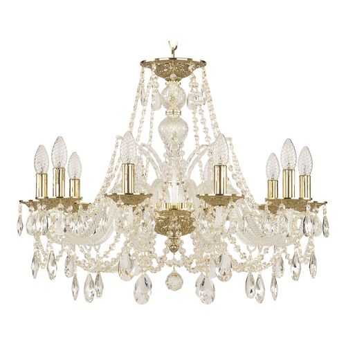 Люстра хрустальная 1605/10/240 G Bohemia Ivele Crystal