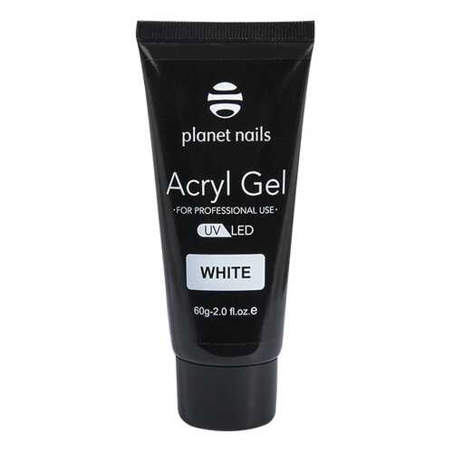 Гель Acryl Gel белый, 60гр Planet Nails 139-11503