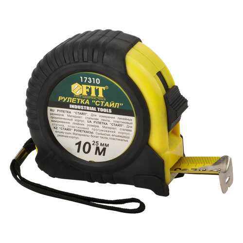 Рулетка Стайл 10 м x 25 мм FIT 17310