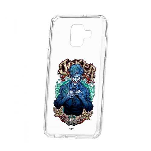Чехол Kruche Samsung Galaxy A6 (2018) A600f Print Джокер