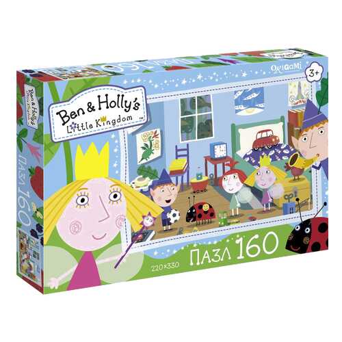 Пазл Origami Давай играть! Ben&Holly 160 элементов 02862