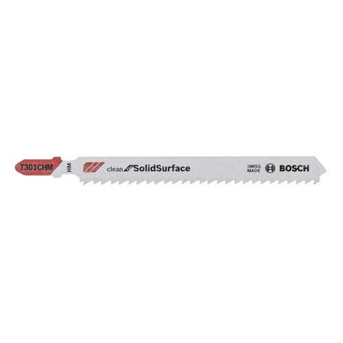 Набор пилок для лобзика Bosch T 301 CHМ, HM 2608667450