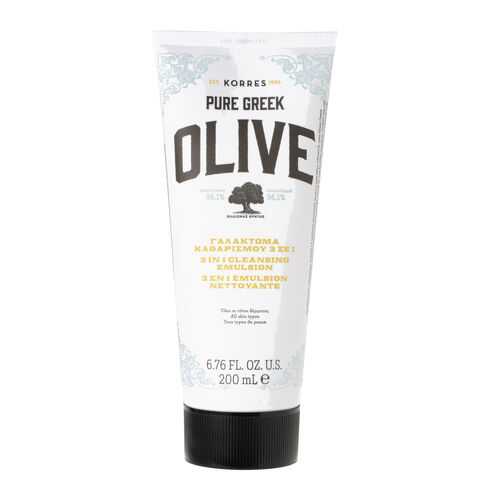 Эмульсия для лица Korres Pure Greek Olive 3 in 1 Cleansing Emulsion 200 мл