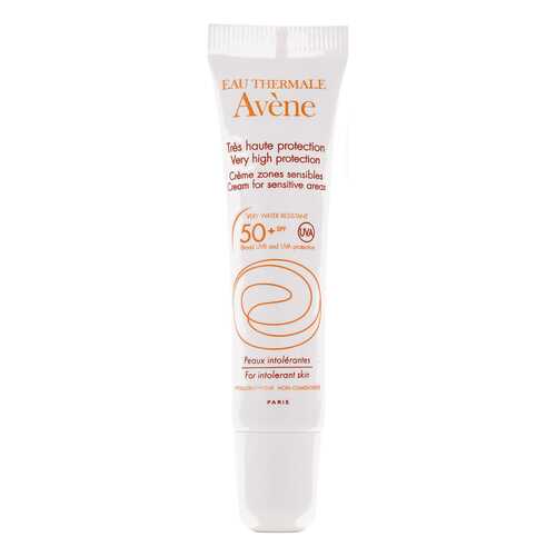 Солнцезащитное средство Avene Для чувствительных зон SPF 50+ 15 мл