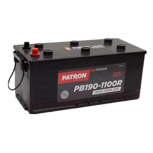 Аккумулятор PATRON POWER 12V 190AH 1100A ETN 4(R+) B3 513x223x223mm 43kg