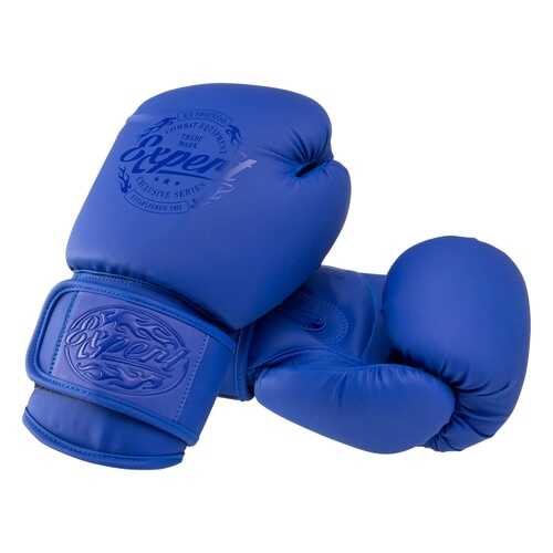 Fight Expert Перчатки боксерские BGS-V012 , синий, 12 oz