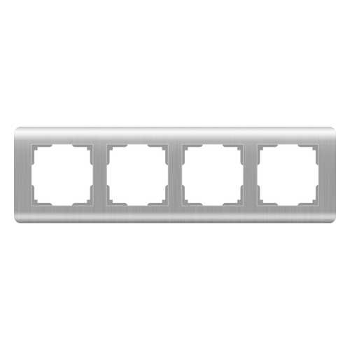 Рамка для выключателя Werkel WL12-Frame-04 a034329 серебряный