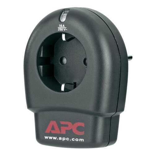Сетевой фильтр APC P1-RS, 1 розетка Black