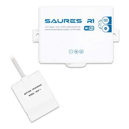 Умный датчик протечки воды Saures, Wi-Fi