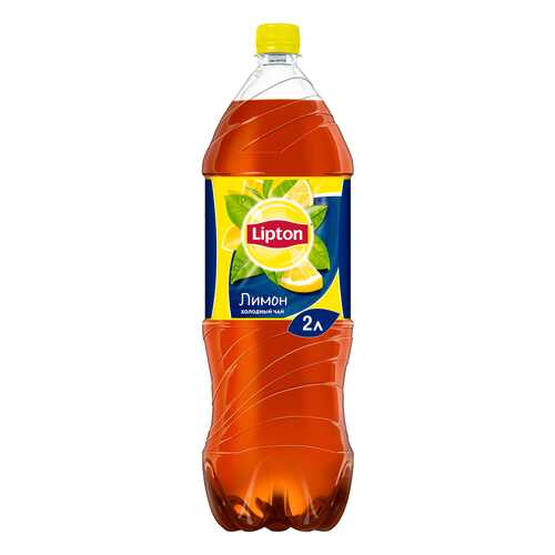 Чай черный Lipton лимон 2 л