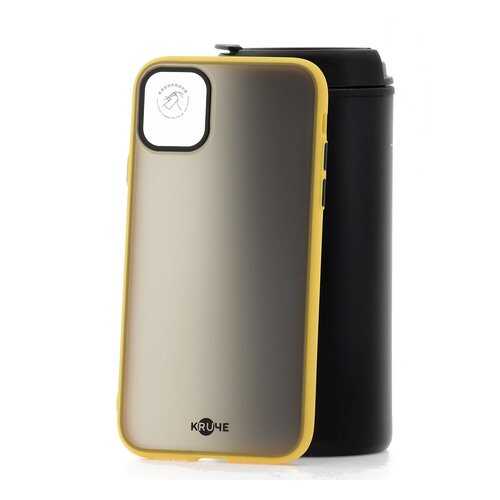 Чехол Apple iPhone 11 Kruche Eye-guard Yellow