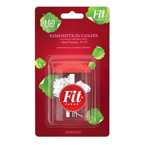Заменитель сахара Fit Parad на основе сукралозы и стевии №19