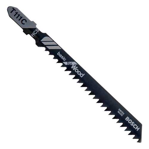 Набор пилок для лобзика Bosch T 111 С, HCS 2608630033