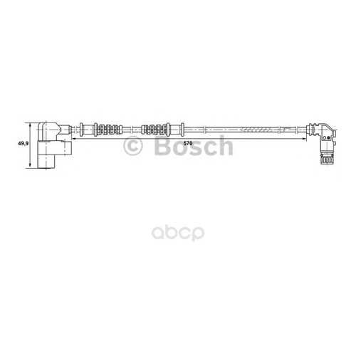 Датчик автомобильный Bosch 0265006370