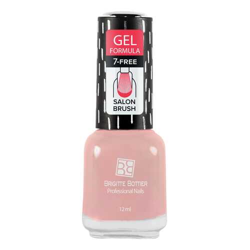 Лак с гелевым эффектом Brigitte Bottier Gel Formula тон 07 нежно-розовый 12 мл