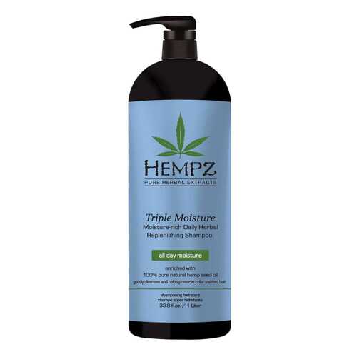 Шампунь Hempz Triple Moisture Replenishing 1 л